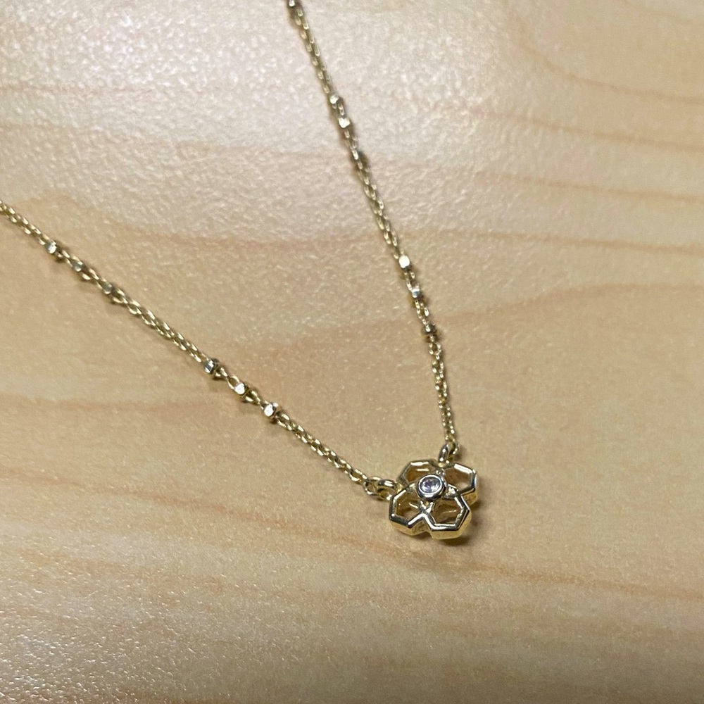 Kendra Scott Rue pendant Necklace 14K Gold Plated